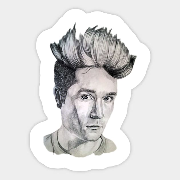 Dan Smith Bastille Sticker by zoebrittle